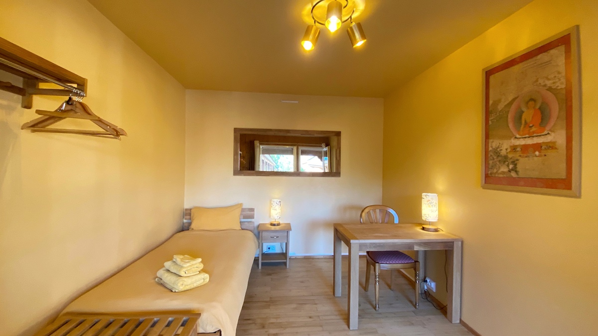 Hôtellerie du Temple chambre simple